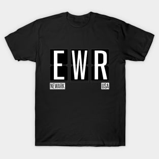 EWR - Newark NJ Airport Code Souvenir or Gift Shirt T-Shirt